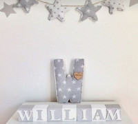 3D cubes with letters A-Z 3D model