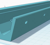 allocacoc PowerBar Wall Mount 3D model