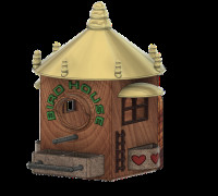 Bird House 3 3D model