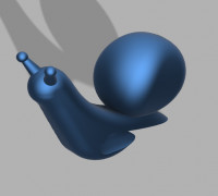 Snail tea bag holder 3D model