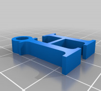 Customizable Letter Charm 3D model