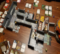 Dungeon Stone Wall w/ Base 3D model