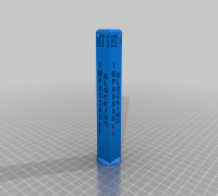 HT 5, Blocking, Impassible Strategy Marker 3D model