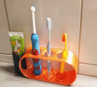 Ultimate Toothbrush Docking Station 3D model