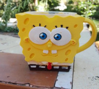 SpongeBob Mug 3D model