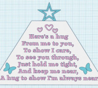 Plaque Poem 3D model