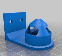 Cat Brush Roller & Treat Dispenser Bottom 3D model