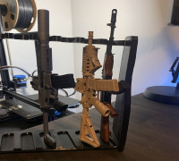 Goat Guns Rack 3D model