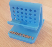 smartphone holder minecraft 3D model