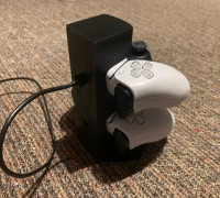 Dualsense PS5 vertical controller station 3D model