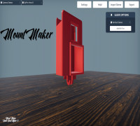 GoPro Hero 8 Vertical Mount 3D model