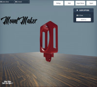 DJI Action2 on Gopro Mount 3D model