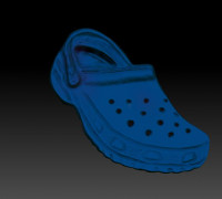 crocs shoes . - MOLD BATH BOMB, SOLID SHAMPOO 3D model