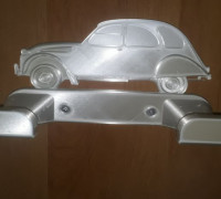 Coat rack citroen 2cv 3D model