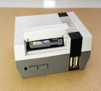 Mini NES Raspberry Pi Case 3D model