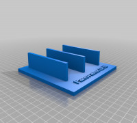 Double Hot Dog Holder 3D model