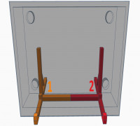Vivanco MX 720 80° Stand 3D model