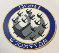 Star Wars Wraith Squadron Unit Patch Coaster / Plaque 3D model