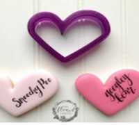 Cookie cutter Heart 3D model
