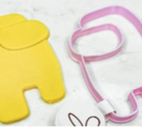 Cookie cutter Among us 3D model