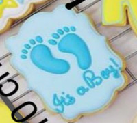 Cookie cutter frame 3D model