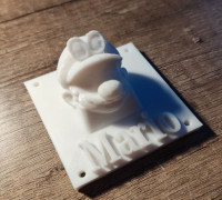 Coat rack Mario 3D model