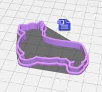 Corgi Cookie Cutter 3D model
