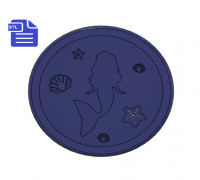Mermaid Coaster 3D model