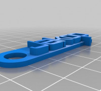 Jakop Message Keychain v2 3D model