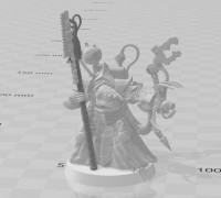 Arch Skaven Tech Priest 3D model