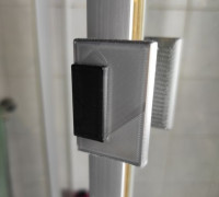 Shower handle with screen 3D model