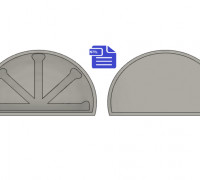 Imbolc Bath Bomb Mold 3D model