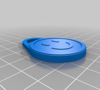 Smiley keychain :) 3D model