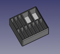 Deck box 3D model