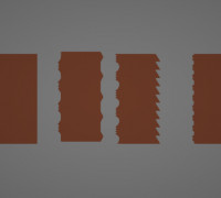 Cake smoother x6 units 3D model