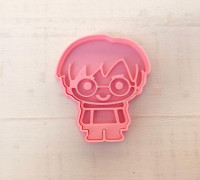 Cookie cutter Harry Potter 3D model