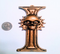 Ecclesiarchy Rosette - WH40K 3D model