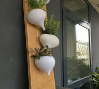 wall planter 3D model
