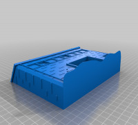 Industrial Hall - Tabletop Terrain 3D model