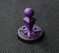 Player token / piece 3D model