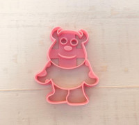 Cookie cutter Monster Inc 3D model