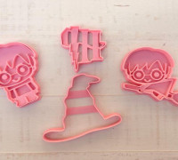 Harry Potter cutter set 3D model