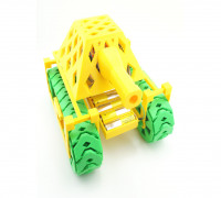 RC Tank that Prints without Support, Assembles without Hardware and Wires without Soldering 3D model