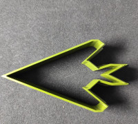 Cookie cutter - F117 3D model
