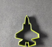 Cookie cutter - F35 3D model
