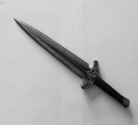 Skyrim Steel dagger 3D model