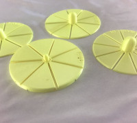 pie cutting aid 3D model