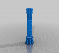 LIGHT SABER PILL CASE 3D model