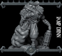 Lamp Djinn 3D model