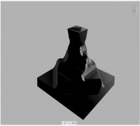 Stand for Cubic Objects 3D model